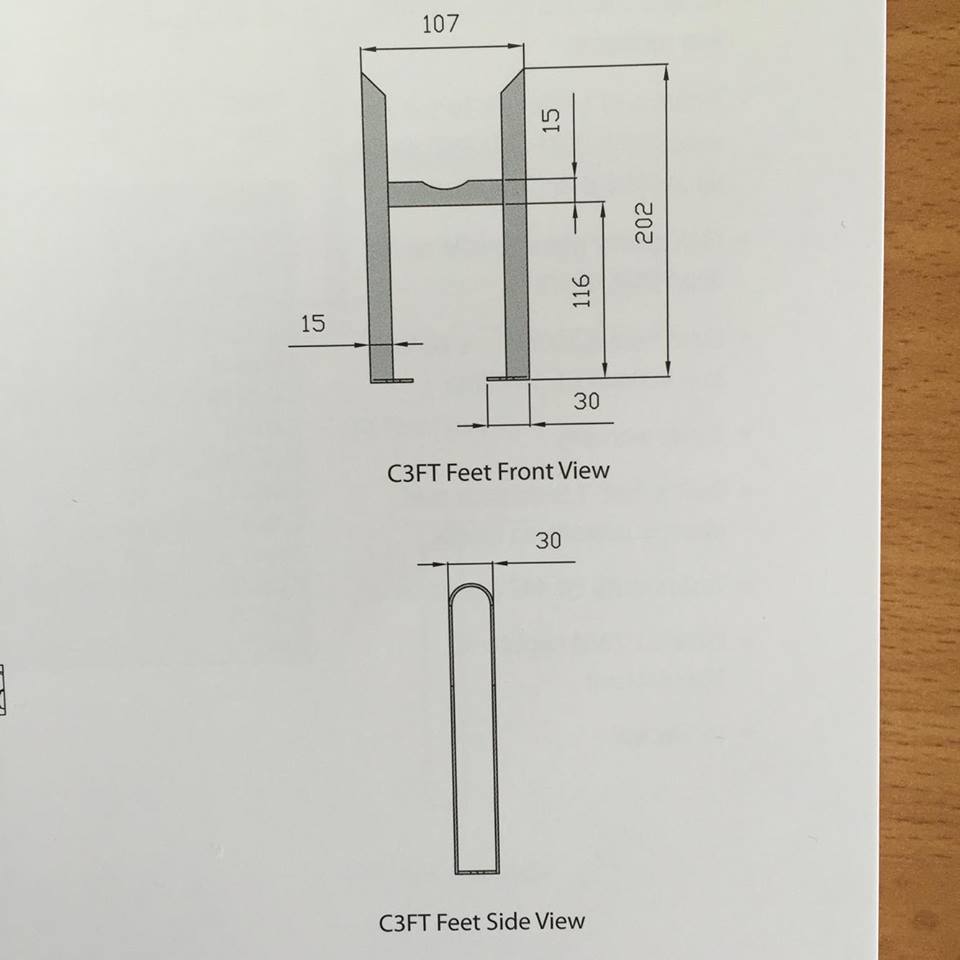 Ultraheat Column 3 Feet (pair) - C3FT