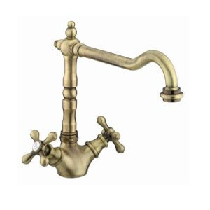 Bristan Colonial Easyfit Sink Mixer (Antique Bronze)