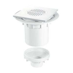 Mcalpine tsg2t6wh trapped shower gully tile 150mm