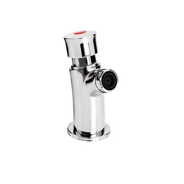 Bristan Timed Flow Soft Touch Wall Mounted Basin Tap (with flow regulator)