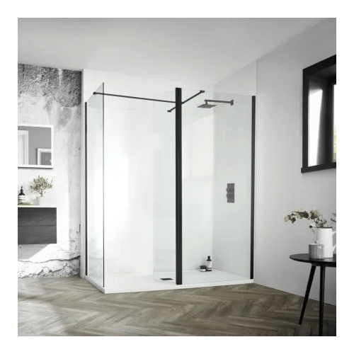 Aquadart Wetroom 8 Glass Shower Panel