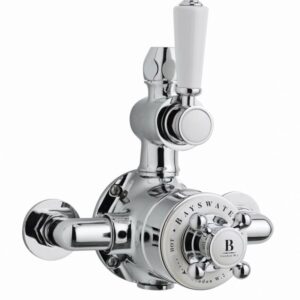TWIN EXPOSED VALVE WITH WHITE INDICES
