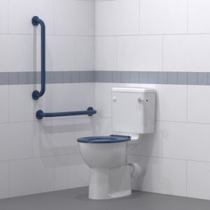 Close coupled ambulant Doc M toilet pack with stainless steel concealed fixing grab rails AMBCCC crop
