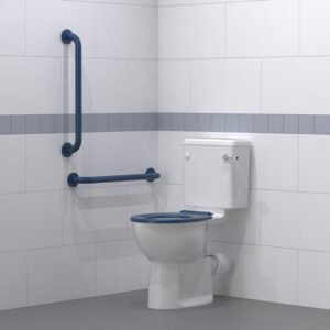 Close coupled ambulant Doc M toilet pack with steel concealed fixing grab rails AMBCCC crop