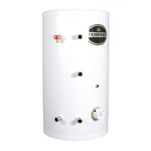Telford Tempest Heat Pump Indirect Unvented Stainless Steel Hot Water Cylinder 170 Litre Slim Line - TSMI170HP/SL