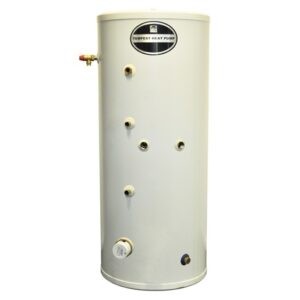 Telford Tempest Heat Pump Indirect Unvented Stainless Steel Hot Water Cylinder 300 Litre Slim Line – TSMI300HPSL