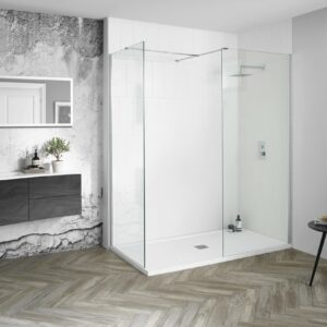 Aquadart Wetroom 8 500mm Glass Shower Panel - AQ8240S