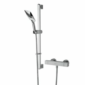 Bristan Qubo Exposed Bar Shower with Kit (QB SHXSMFF C)