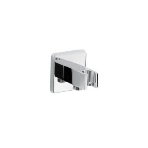 Bristan Contemporary Square Wall Outlet with Handset Holder Bracket