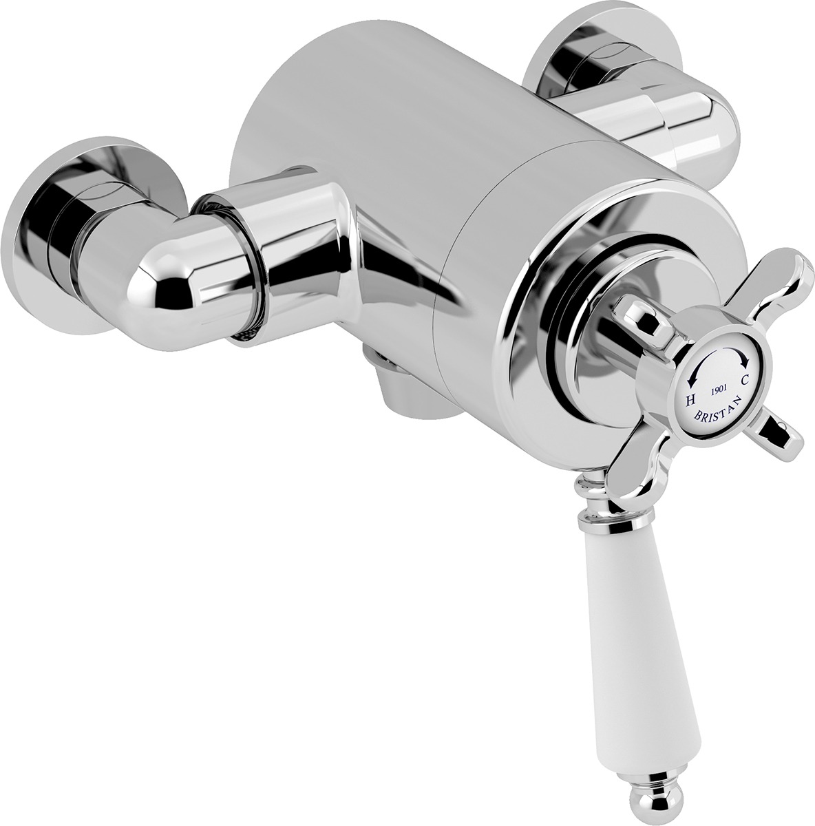 Bristan 1901 Exposed Concentric Shower Valve Only (N2 CSHXVO C)