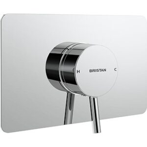 Bristan Prism Recessed Concealed Single Control Shower Valve (PM2 SQSHCVO C)