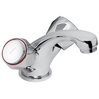 Bristan Club Basin Mixer with Metal Heads - Without Waste (VAC BASNW C MT)