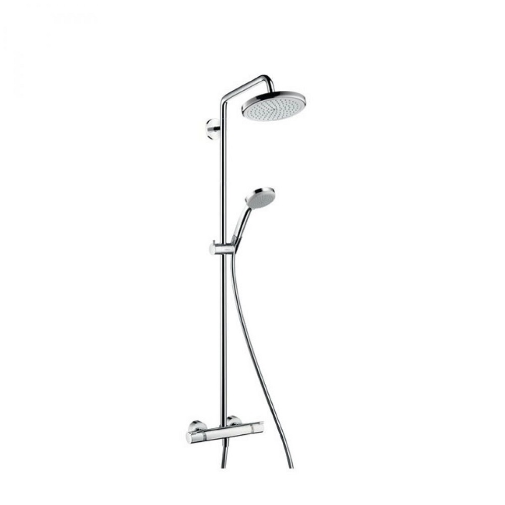 Hansgrohe Croma Showerpipe 160 1jet with thermostat
