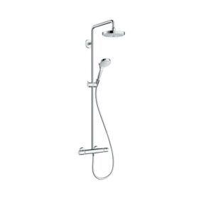 Hansgrohe Croma Select S Showerpipe 180 2jet with thermostat