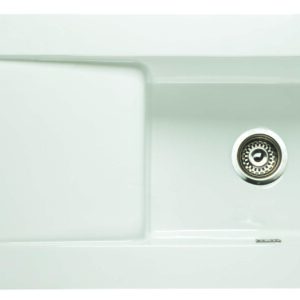 RAK Ceramics Gourmet Dream Sink 2; Single Bowl; Single Reversible Drainer DSINK2