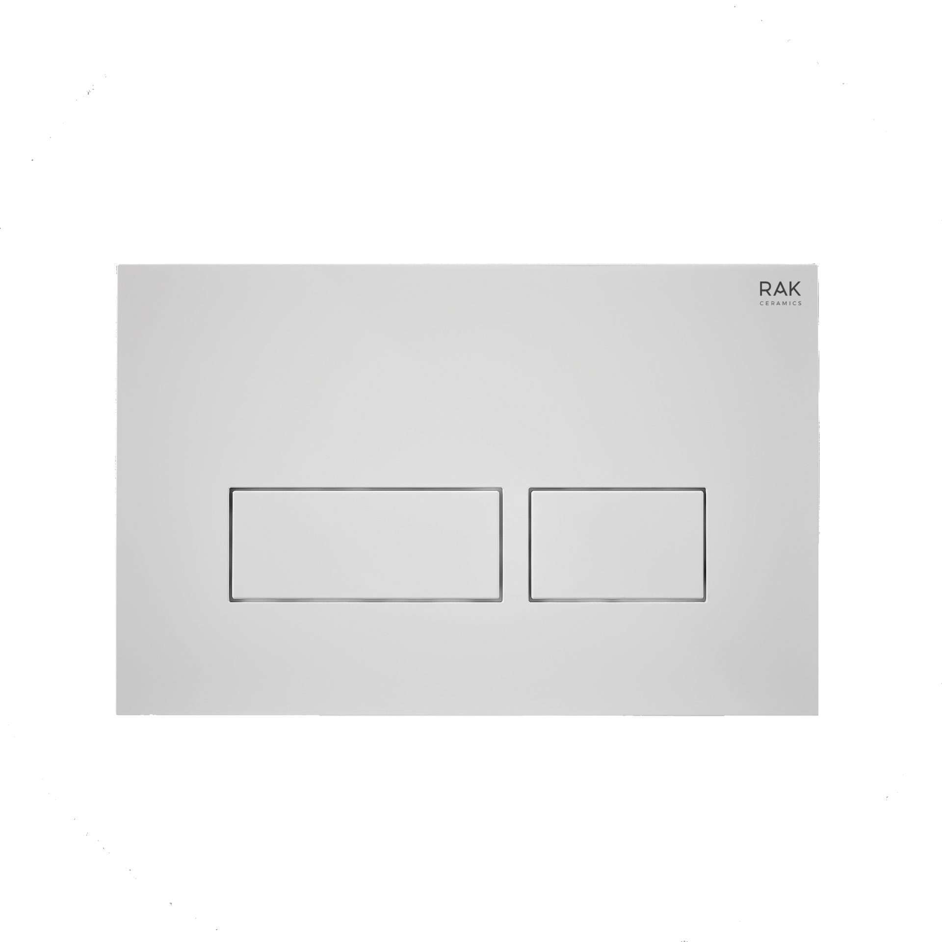 RAK Ceramics Ecofix Flush Plate with Rectangular Push FSRAKPPL006500