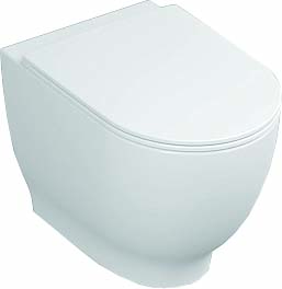 RAK Ceramics Moon WC Pan with Soft Close Seat (Urea) HARBTWPAN/SC