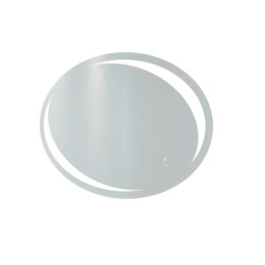 RAK Ceramics Hades 900x600 LED Illuminated Oval  Mirror w/demister and touch sensor switch RAKHAD5001