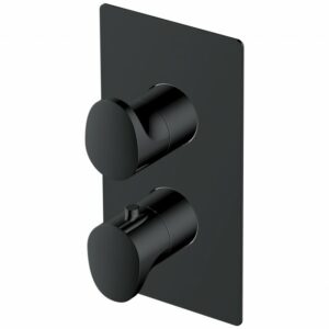 RAK Ceramics Round Single Outlet Concealed Shower Valve Dual Handle RAKITA3301B