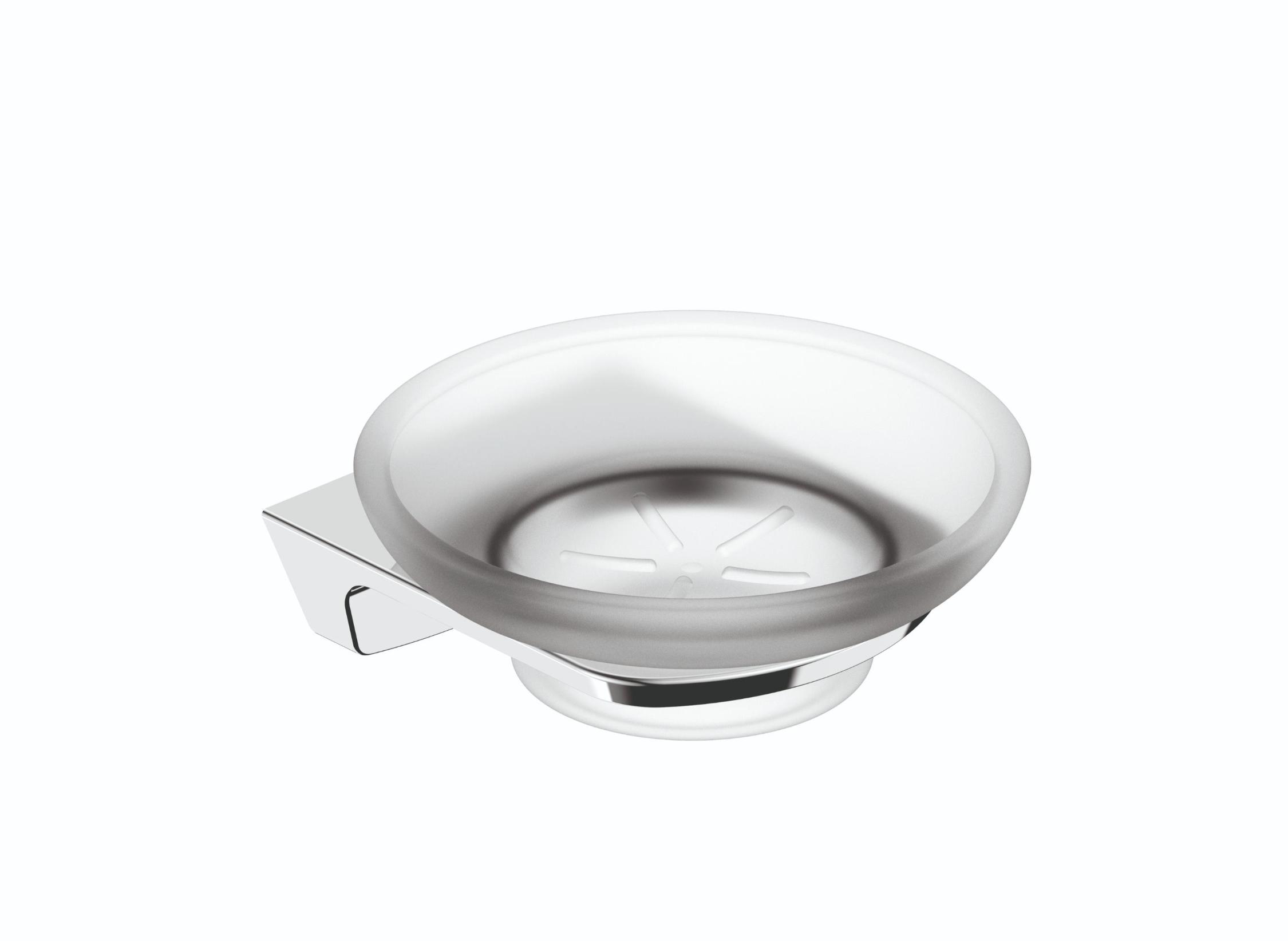 RAK Ceramics Petit Square Soap Dish Holder Chrome RAKPES9905C