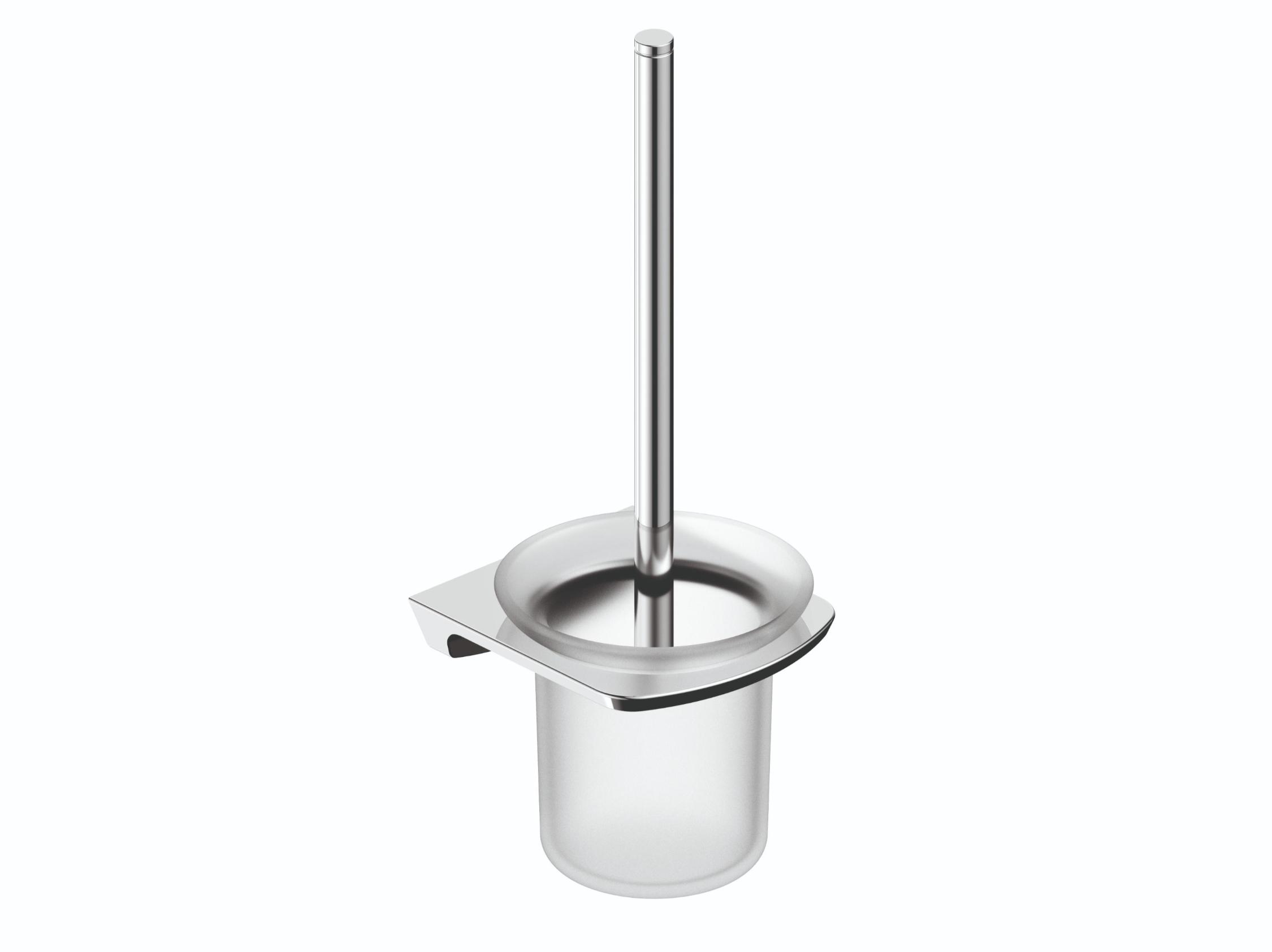 RAK Ceramics Petit Square Toilet Brush Holder Chrome RAKPES9908C