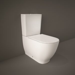 RAK Ceramics Washington Full Access WC Pack With Push Button Cistern and Soft Close Seat WASPAK500