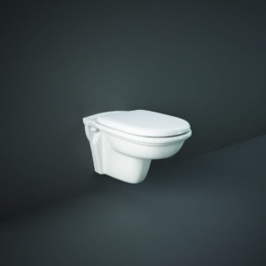 RAK Ceramics Washington  WC Pack With Lever Handle and Soft Close Seat WASPAKL500