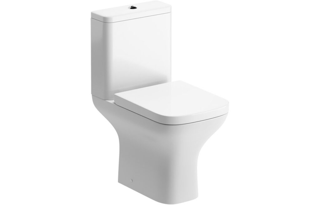Wren Wrapover Soft Close Toilet Seat - White