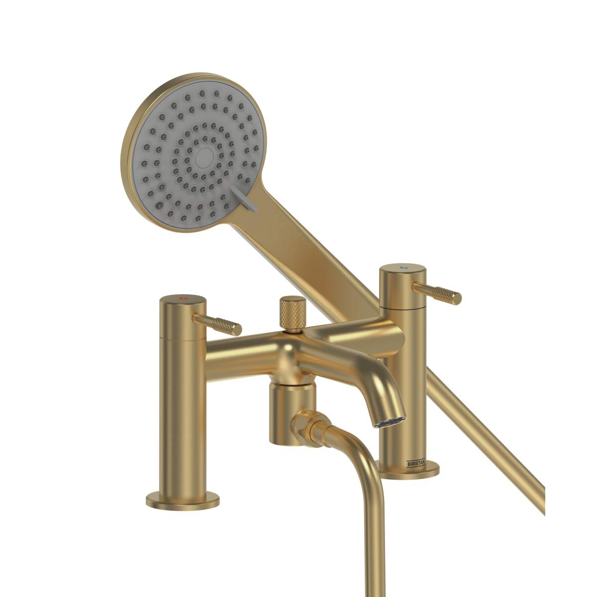 Molida Bath Shower Mixer Brushed Brass