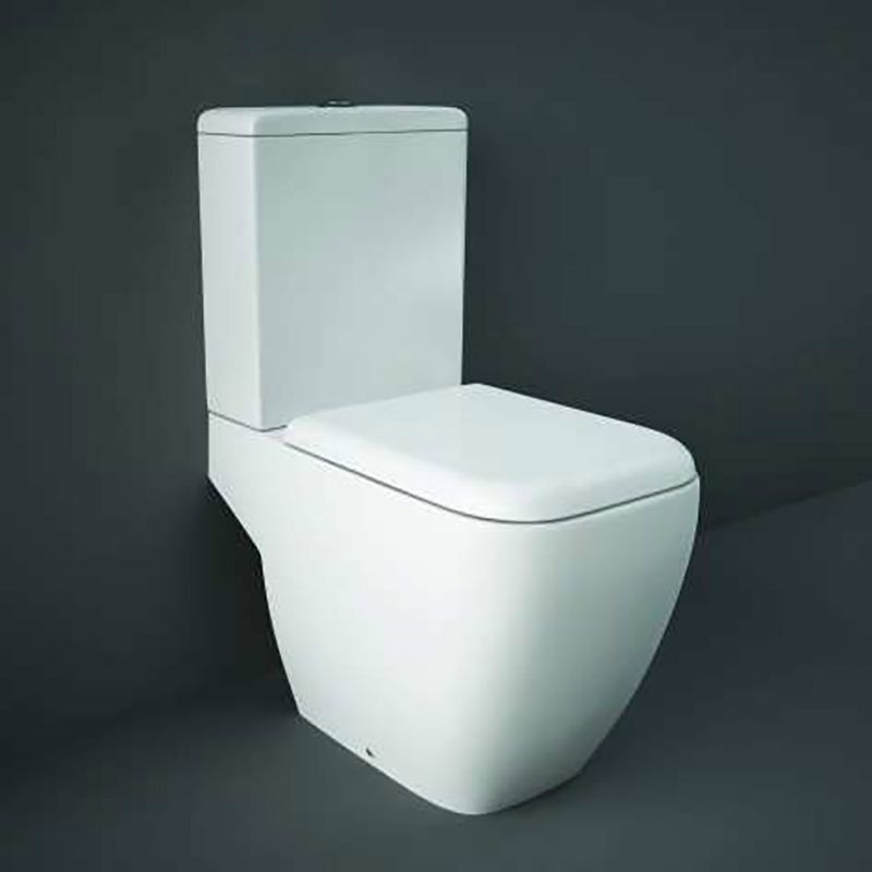 RAK Ceramics Metropolitan Close Coupled Dual Flush Cistern - White