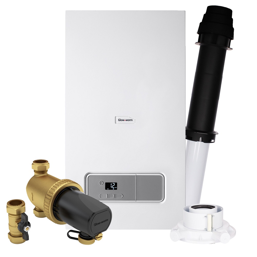 Glow-worm Energy 25kw Combi Vertical Pack - Plumbsave