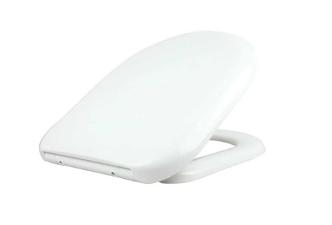 RAK Ceramics Compact Soft Close Quick Release Toilet Seat - White