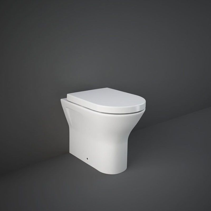 RAK Ceramics Resort Mini Quick Release Wrap Over Soft Close Toilet Seat - White