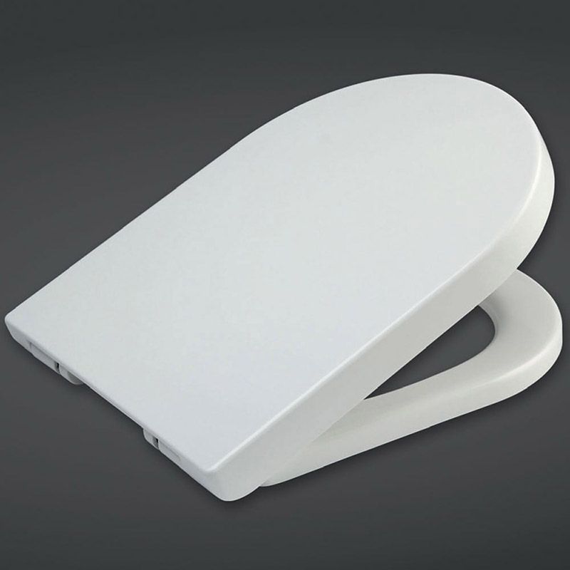 RAK Ceramics Resort Quick Release Rimless Soft Close Toilet Seat & Cover - White