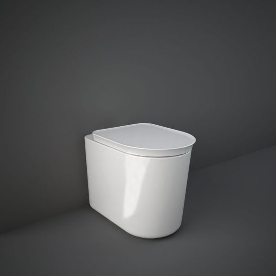 RAK Ceramics Valet Rimless Back to Wall WC Pan - Gloss White