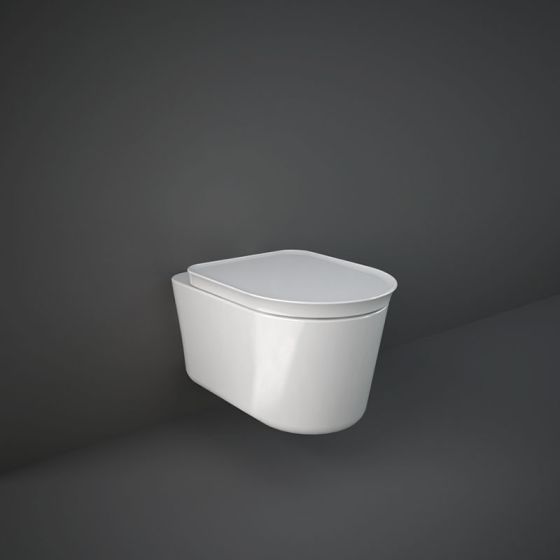 RAK Ceramics Valet Wall Hung WC Pan - Gloss White