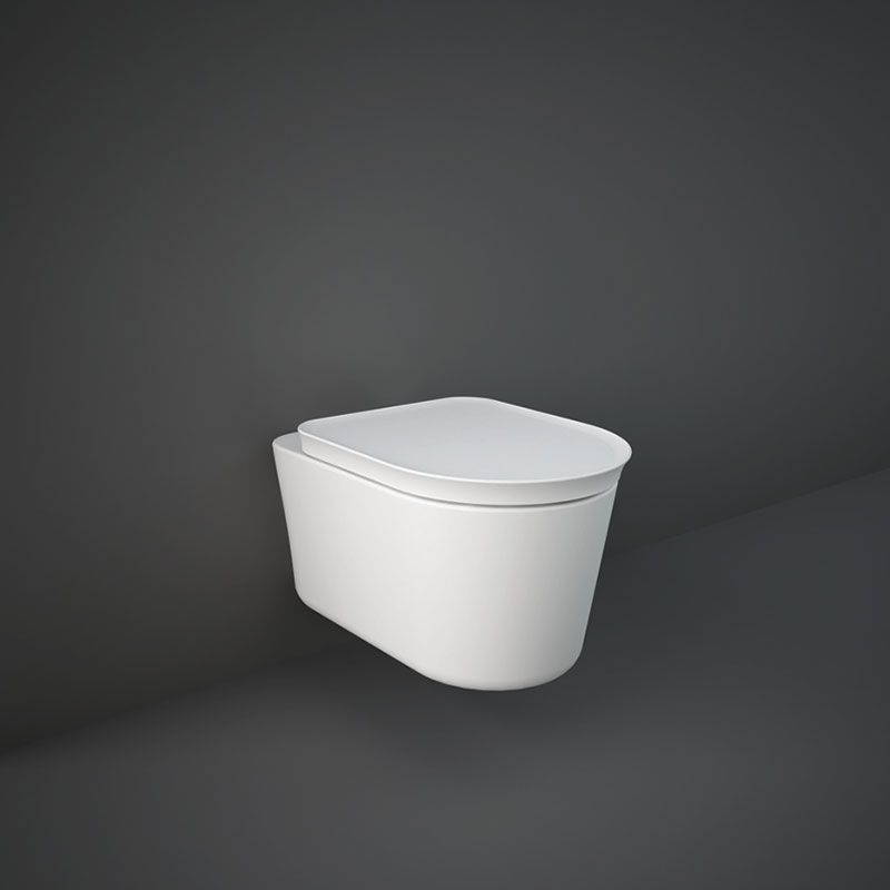RAK Ceramics Valet Wall Hung WC Pan - Matt White