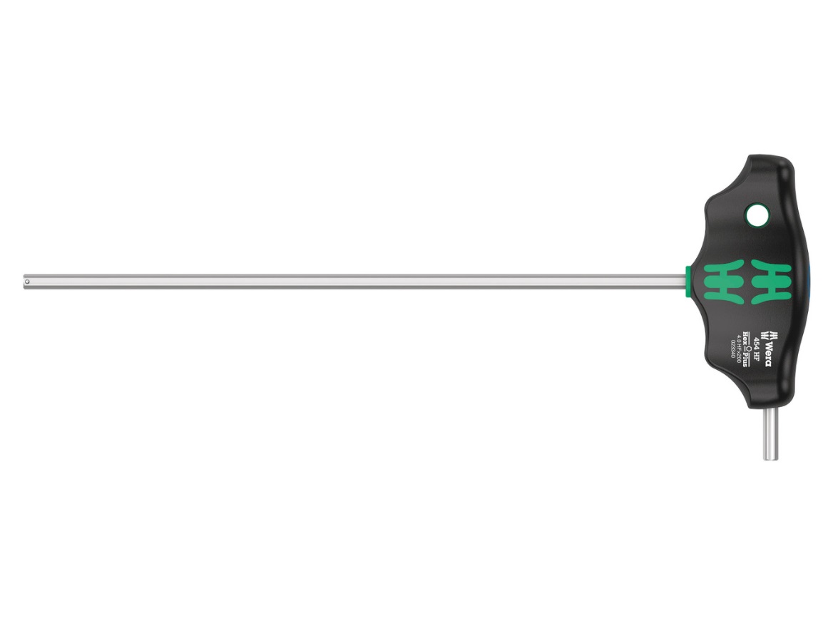 WERA 454 HEX-PLUS HF HOLDING FUNCTION T-HANDLE 200MM