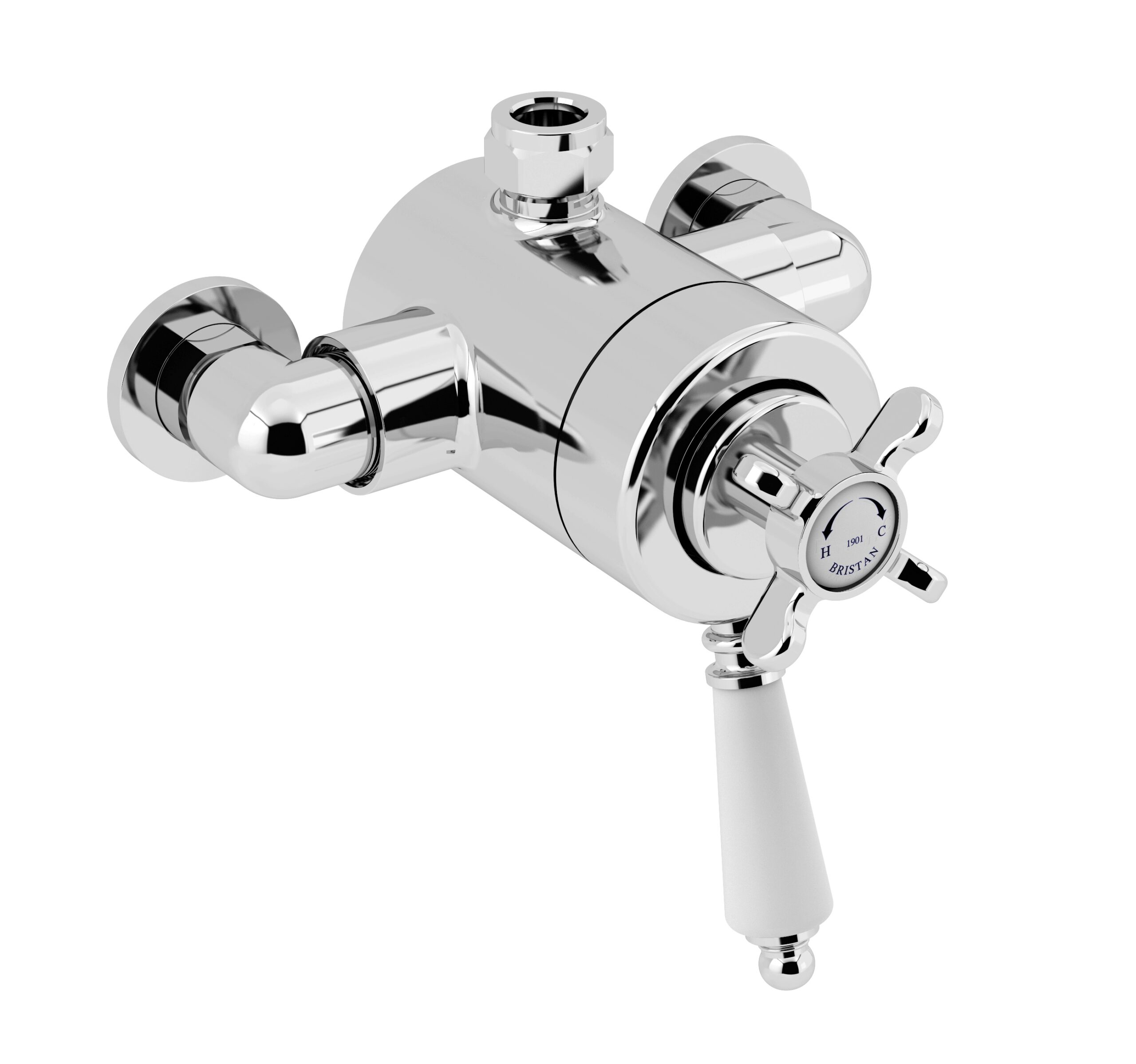 Bristan Thermostatic Exposed Dual Control Shower