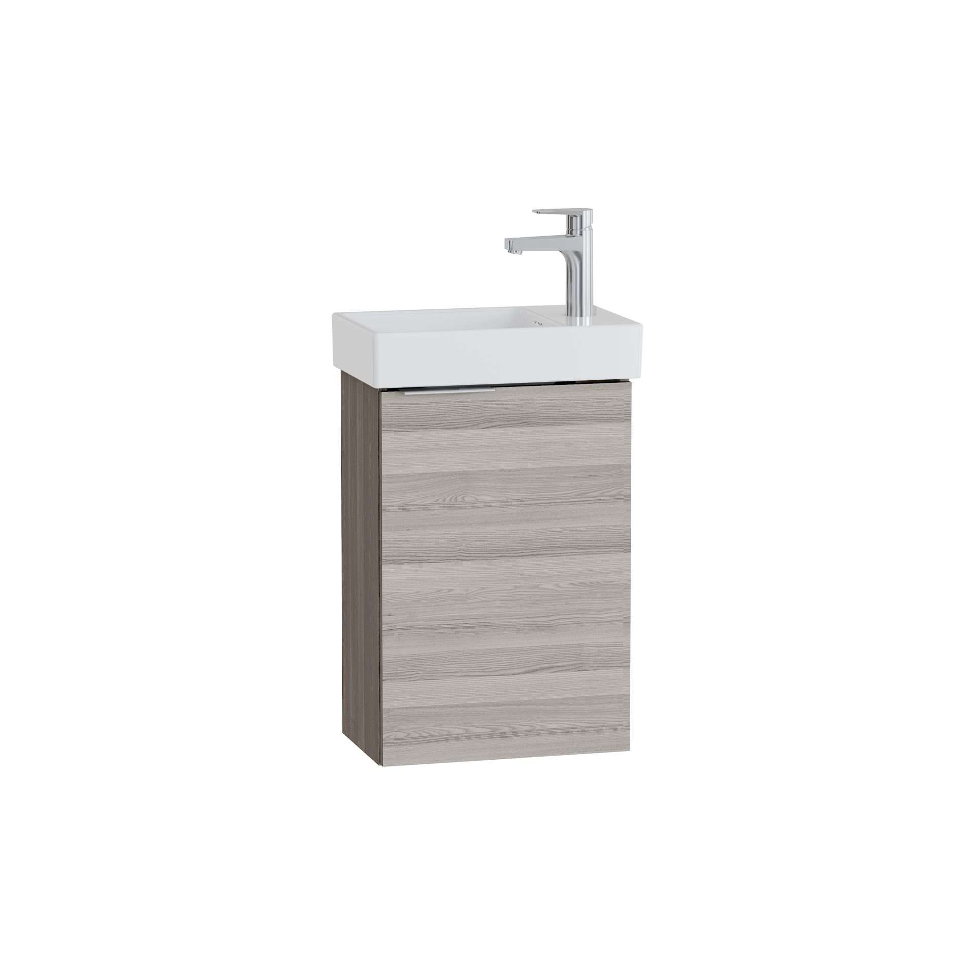 Vitra S20 Square Washbasin Unit 45 cm with one door right without siphon Cordoba
