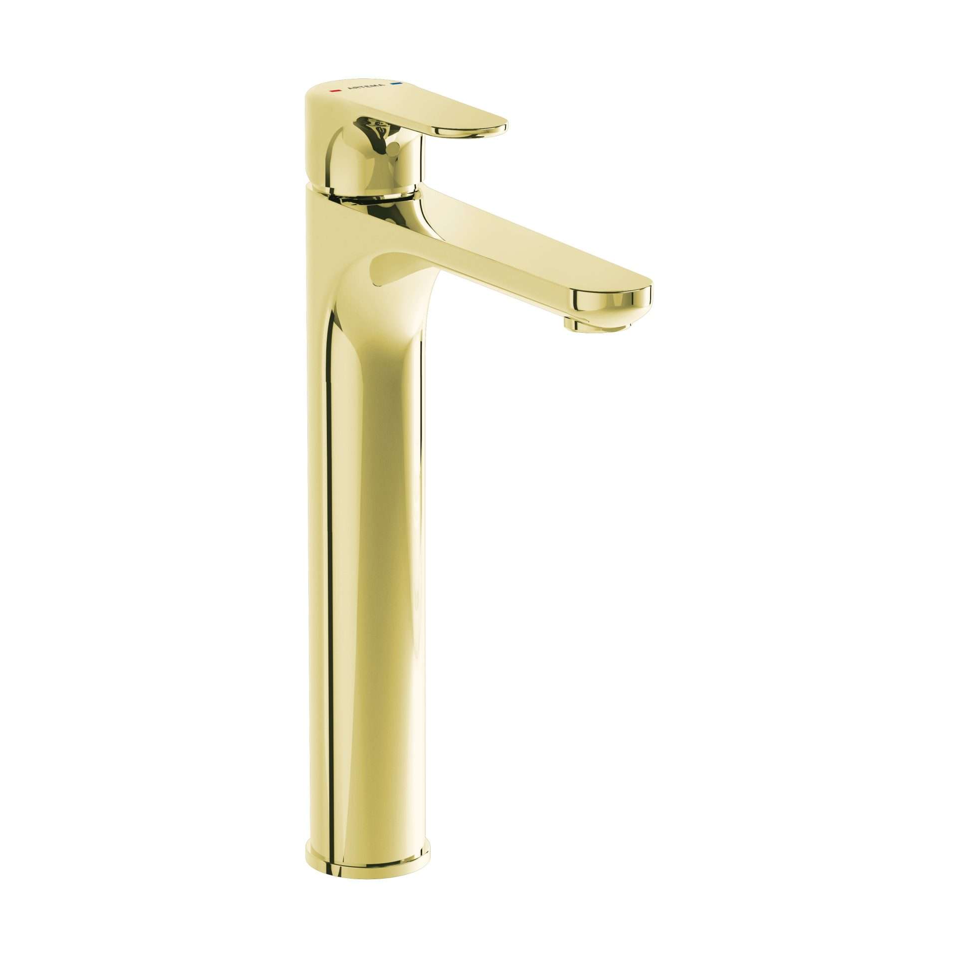 Vitra Root Round Basin Mixer Soft Gold