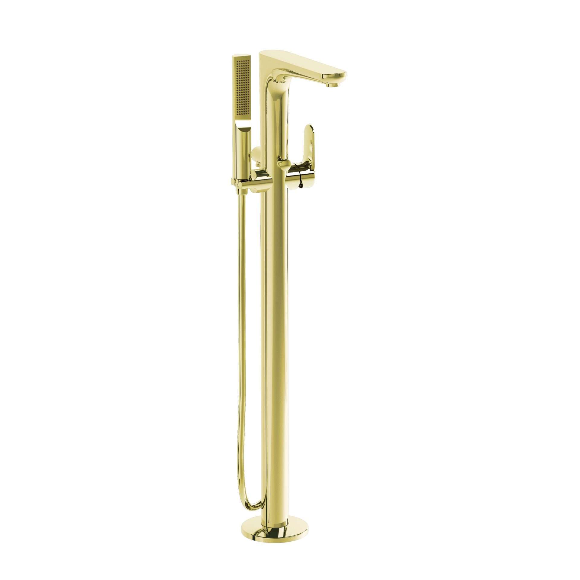 Vitra Root Round Bath Mixer Soft Gold