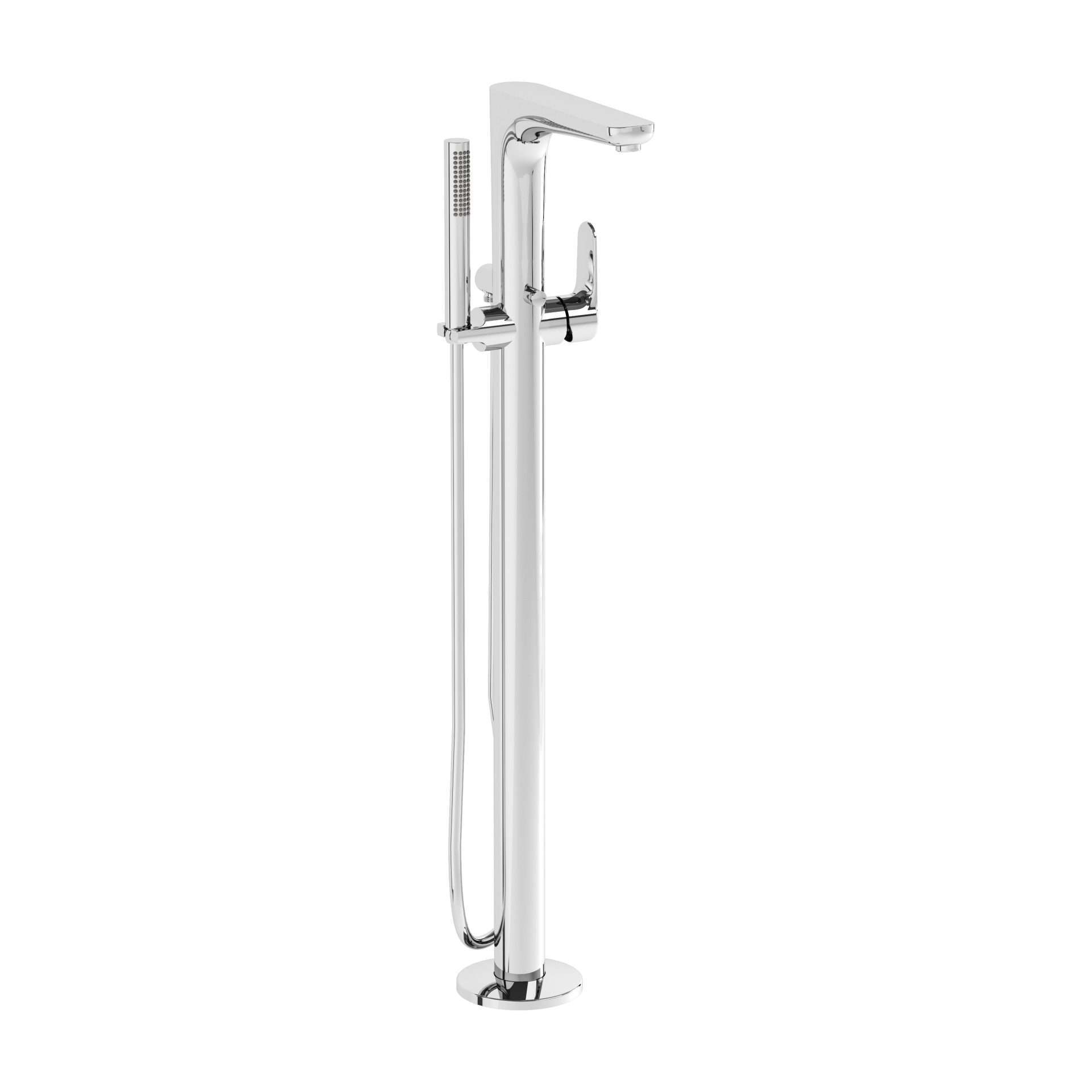 Vitra Root Round Bath Mixer Chrome