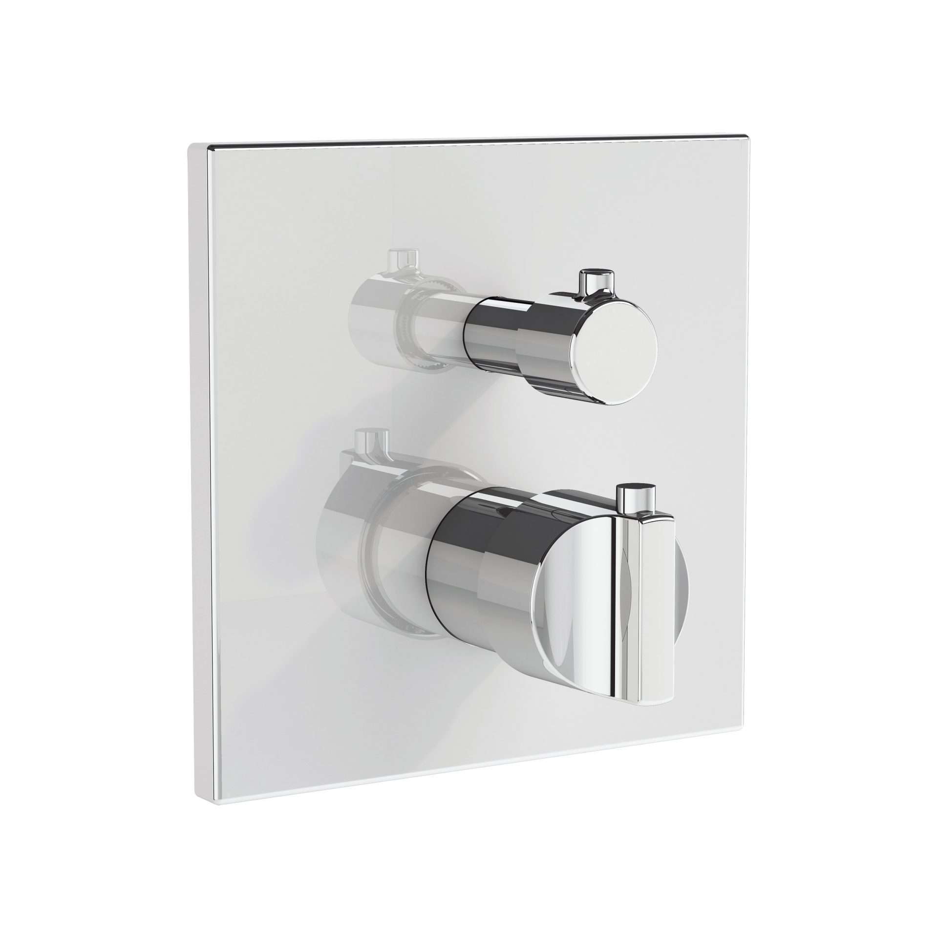 Vitra Suit Built-in Thermostatic Bath/Shower Mixer Chrome